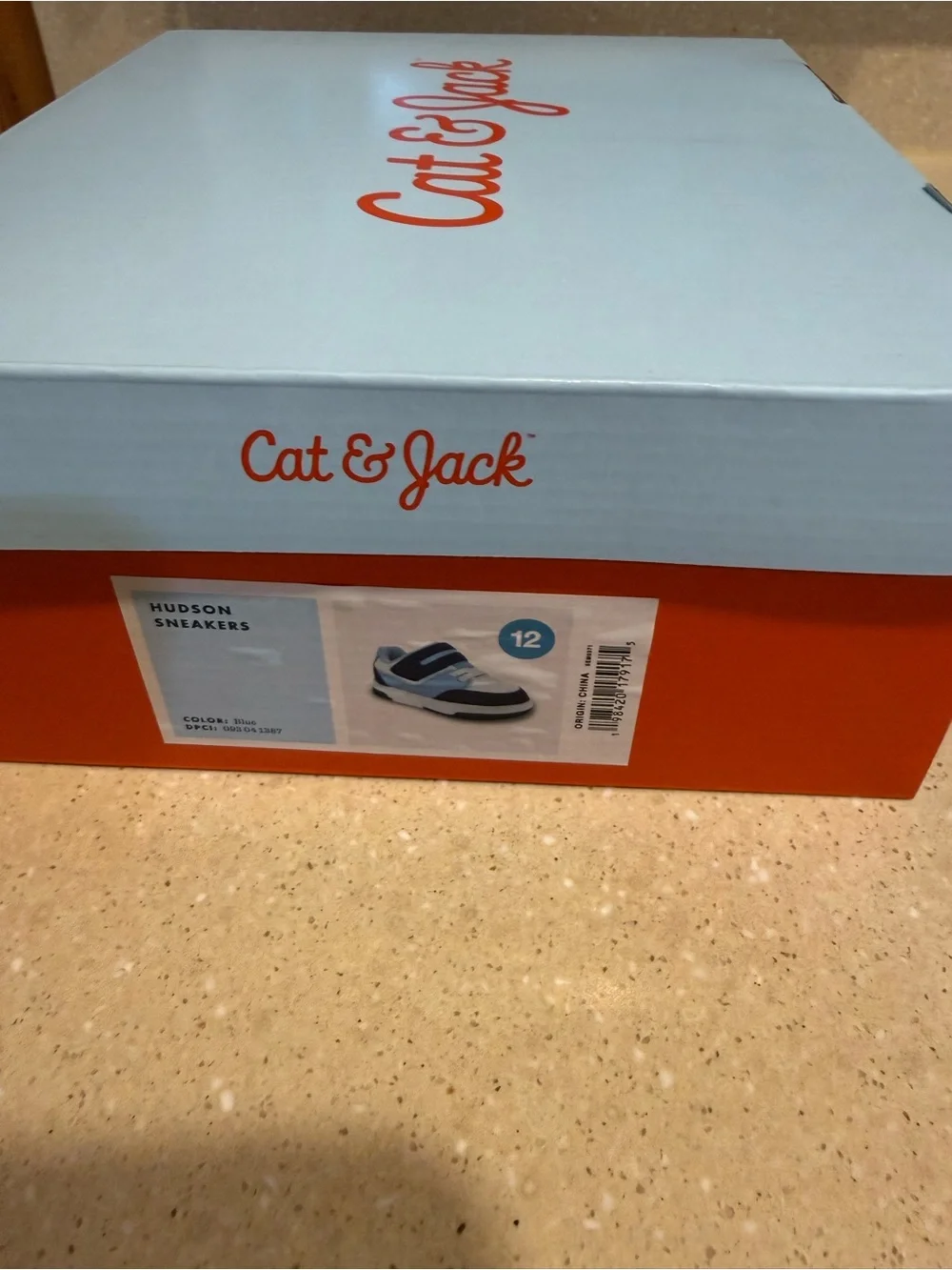 Target Cat & Jack Navy and White Kids Sneakers